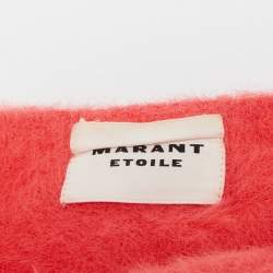 Pre Owned Isabel Marant Pink Faux Fur Crop Tube Top S