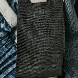 Isabel Marant Blue Denim High Waist Shorts S