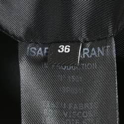 Isabel Marant Black Lamé Blazer S