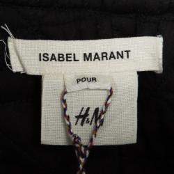 Isabel Marant for H&M Embellished Tie Dyed Quilted Cropped Jacket S