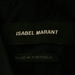 Pre Owned Isabel Marant Black Satin Vilma Midi Dress M