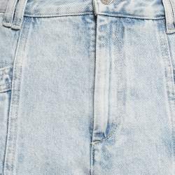 Isabel Marant Blue Denim Cargo Jeans L Waist 34"