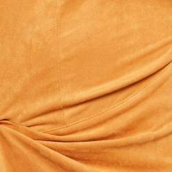 Isabel Marant Camel Brown Calypso Halterneck Draped Midi Dress M