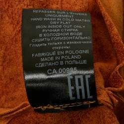 Isabel Marant Camel Brown Calypso Halterneck Draped Midi Dress M