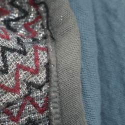 Isabel Marant Multicolored Patterned Lurex Knit Jacket XS