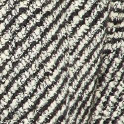 Pre Owned Isabel Marant Black/White Open Front Long Coat S