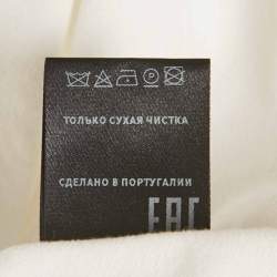 مملوكة مسبقًا Isabel Marant White Jersey Tie-Up Belita Top S