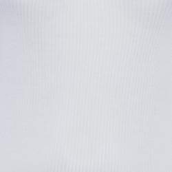 Pre Owned توب إيزابيل مارانت أبيض مضلع محبوك مقاس صغير - سمول