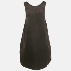 مملوكة مسبقًا توب إيزابيل مارانت ساتان دانتيل أسود مقاس كبير