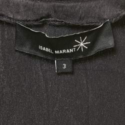 مملوكة  مسبقًا توب إيزابيل مارانت ساتان دانتيل أسود مقاس كبير