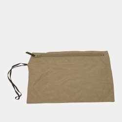 Pre Owned معطف إيزابيل مارانت خاك أخضر صناعي متوسط الحجم