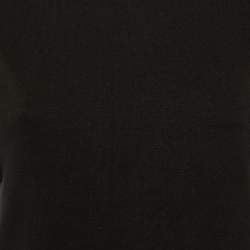 Pre Owned Isabel Marant Black Cotton Zelipa Structured Shoulder T-Shirt XS