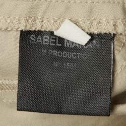 Pre Owned Isabel Marant Etoile Beige Cotton Button Jacket S