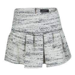 Isabel Marant Monochrome Itamy Boucle Mini Skirt M