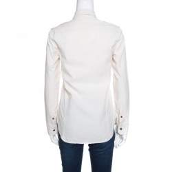 Pre Owned Isabel Marant Etoile Beige Cotton Long Sleeve Wandy Shirt S
