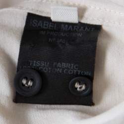 Pre Owned Isabel Marant Etoile Beige Cotton Long Sleeve Wandy Shirt S