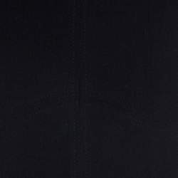 Pre Owned Isabel Marant Black Crepe Power Shoulder Abi Midi Dress L