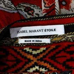 Pre Owned Isabel Marant Etoile Multicolor Paisley Print Crepe Tybalt Camisole Top M