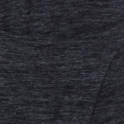 Pre Owned Isabel Marant Etoile Dark Grey Jersey Waist Tie Wrap Dress M