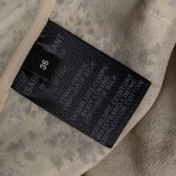 Pre Owned Isabel Marant Multicolor Floral Print Silk Tiered Pleated Mini Skirt S