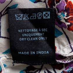 Pre Owned Isabel Marant Multicolor Floral Printed Asymmetrical Rachel Skirt S