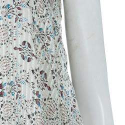Isabel Marant Floral Print Silk Tie-up Halter Top S