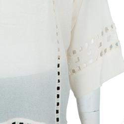 Isabel Marant Etoile White Embriodered Top S