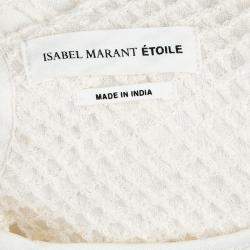 Isabel Marant Etoile White Embriodered Top S