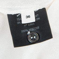 Isabel Marant Etoile White Embriodered Top S