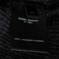 Isabel Marant Grey Cashmere Long Sleeve Sweater L