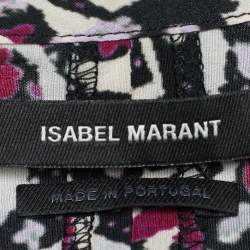 Isabel Marant Multicolor Printed Silk Oversized Top M