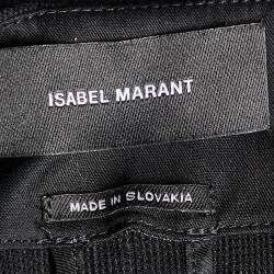 Isabel Marant Black Linen Wrap Vest M