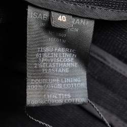 Isabel Marant Black Linen Wrap Vest M
