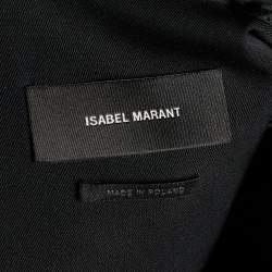 Isabel Marant Black Wool Tealdio Sleeveless Jumpsuit S