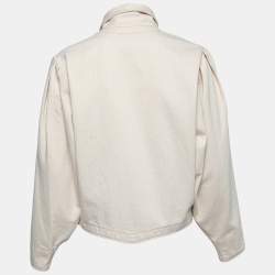 Isabel Marant Cream Denim Pauline Jacket S