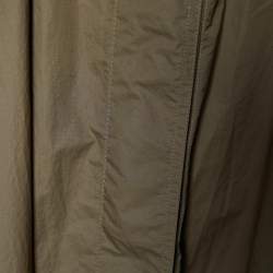 Pre Owned Isabel Marant Brown Synthetic Hooded Cover Coat (One Size)