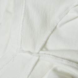 Pre Owned Isabel Marant White Cotton Knotted T-Shirt XS