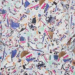 Isabel Marant Multicolor Amba Print Stretch Silk Long Sleeve Blouse M
