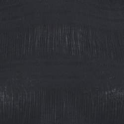 Isabel Marant Black Crinkled Stretch Crepe Mini Dress S