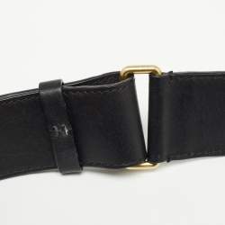 Pre Owned Isabel Marant Black Leather Nasko Studded Crossbody Bag