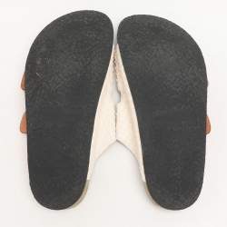 Isabel Marant Multicolor Leather Lelik Buckle Embellished Flat Size 37