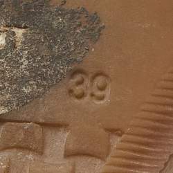 Pre Owned Isabel Marant Black Suede and Leather Bekett Wedge Sneakers Size 39