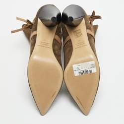 مملوكة مسبقًا Isabel Marant Size 41 Brown Suede Ankle Length Boots