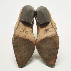 مملوكة مسبقًا حذاء بوت بطول الكاحل إيزابيل مارانت سويدي بيج مقاس 38