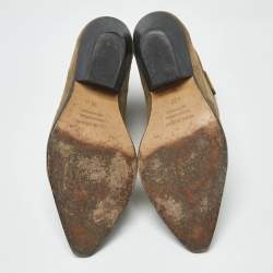 مملوكة مسبقًا حذاء بوت بطول الكاحل إيزابيل مارانت سويدي بيج مقاس 38