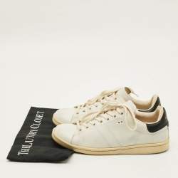 Pre Owned حذاء رياضي ايزابيل مارانت منخفض من أعلى جلد أسود و أبيض مقاس 39