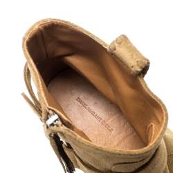  Isabel Marant Light Brown Suede Ralf Gaucho Ankle Boots Size 41