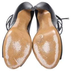 Isabel Marant Black Leather Paw Strappy Sandals Size 38