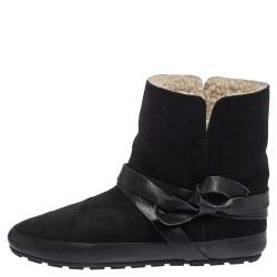 Isabel Marant Etoile Black Suede And Leather Nygel Ankle Boots Size 41