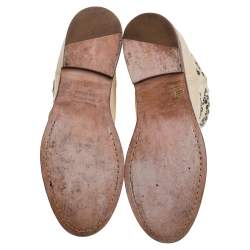 Pre Owned Isabel Marant Cream Studded Leather Boots Size 39